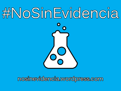Logotipo de la iniciativa #NoSinEvidencia